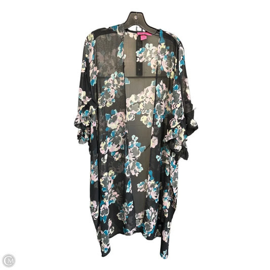 Kimono By Betsey Johnson In Multi-colored, Size: Osfm