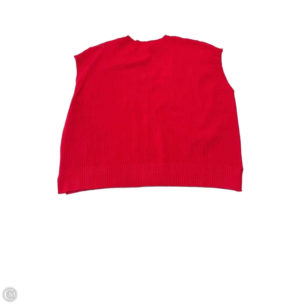 Top Sleeveless By Wishlist In Red, Size: L
