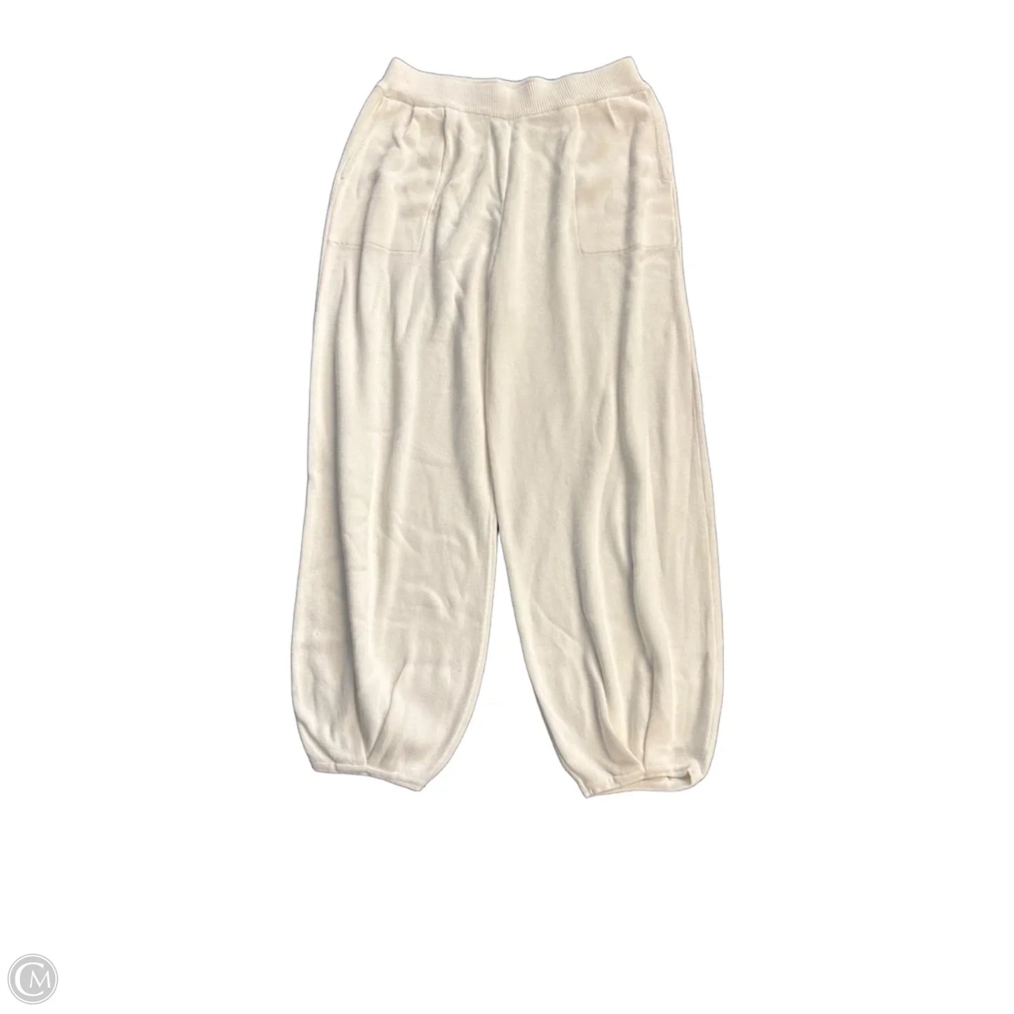 Pants Lounge By Clothes Mentor In White, Size: M