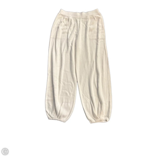 Pants Lounge By Clothes Mentor In White, Size: M