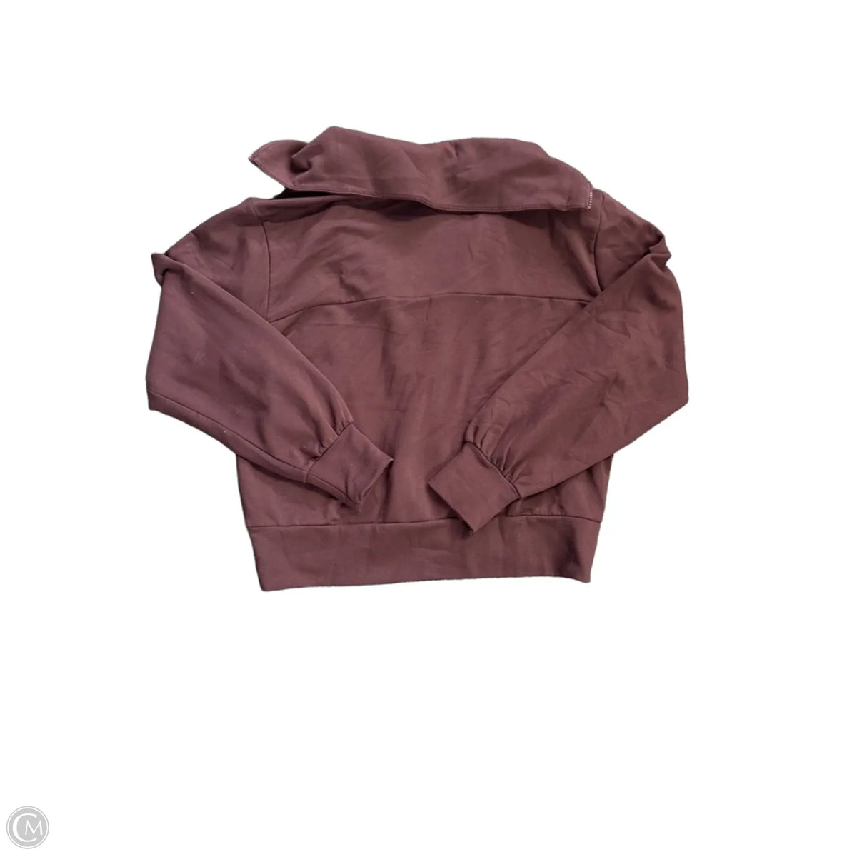 Sweatshirt Collar By Mondetta In Brown, Size: L