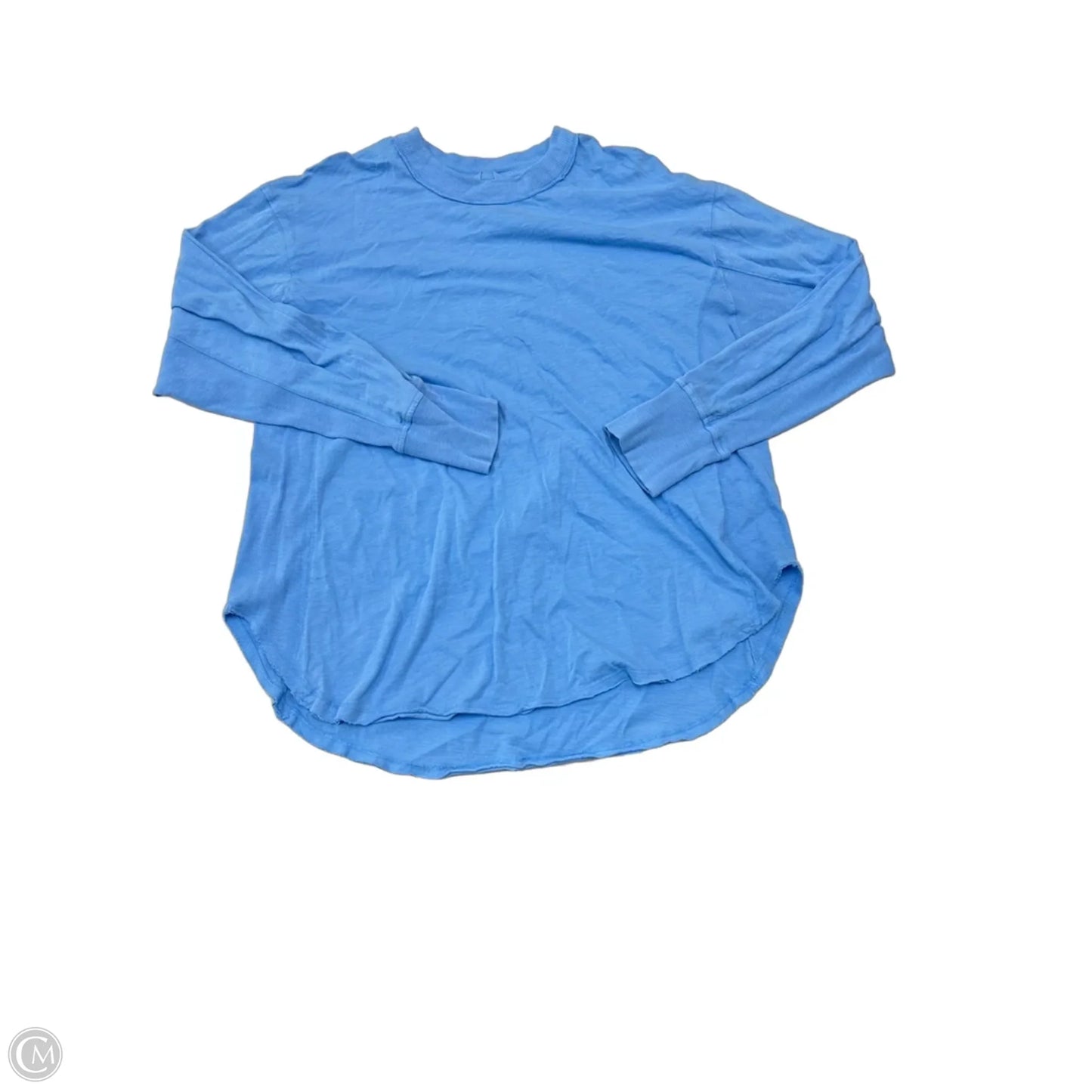 Top Long Sleeve By Aerie In Blue, Size: M