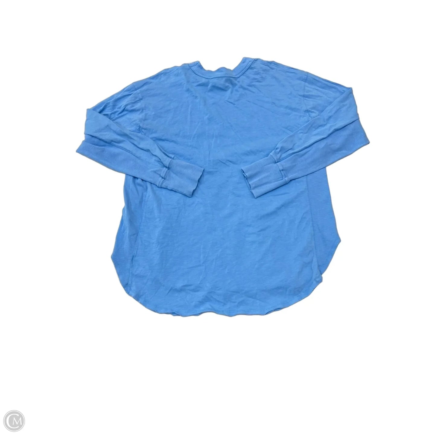 Top Long Sleeve By Aerie In Blue, Size: M