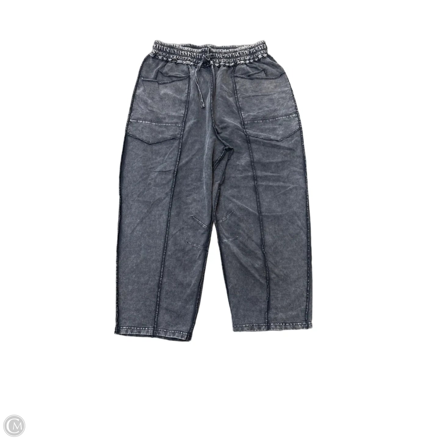 Pants Lounge By Easel In Grey, Size: L