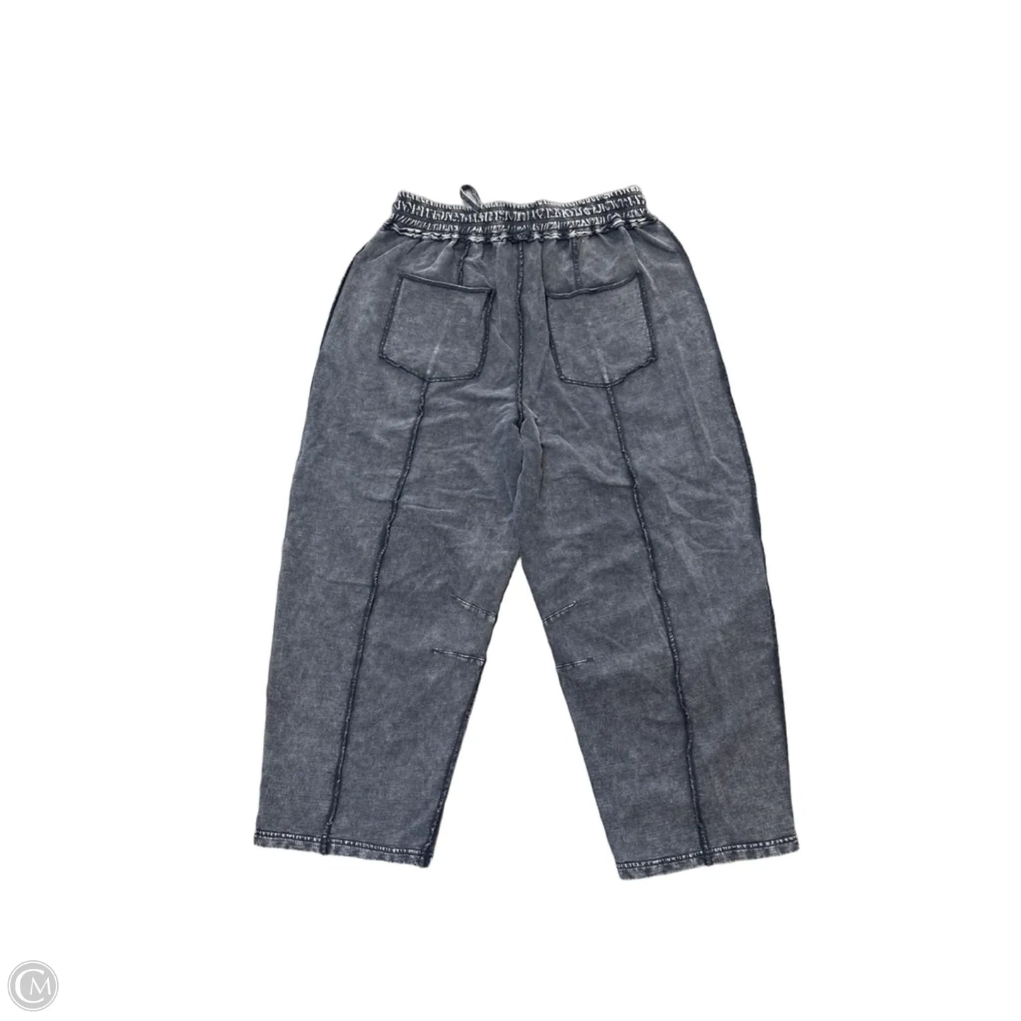 Pants Lounge By Easel In Grey, Size: L