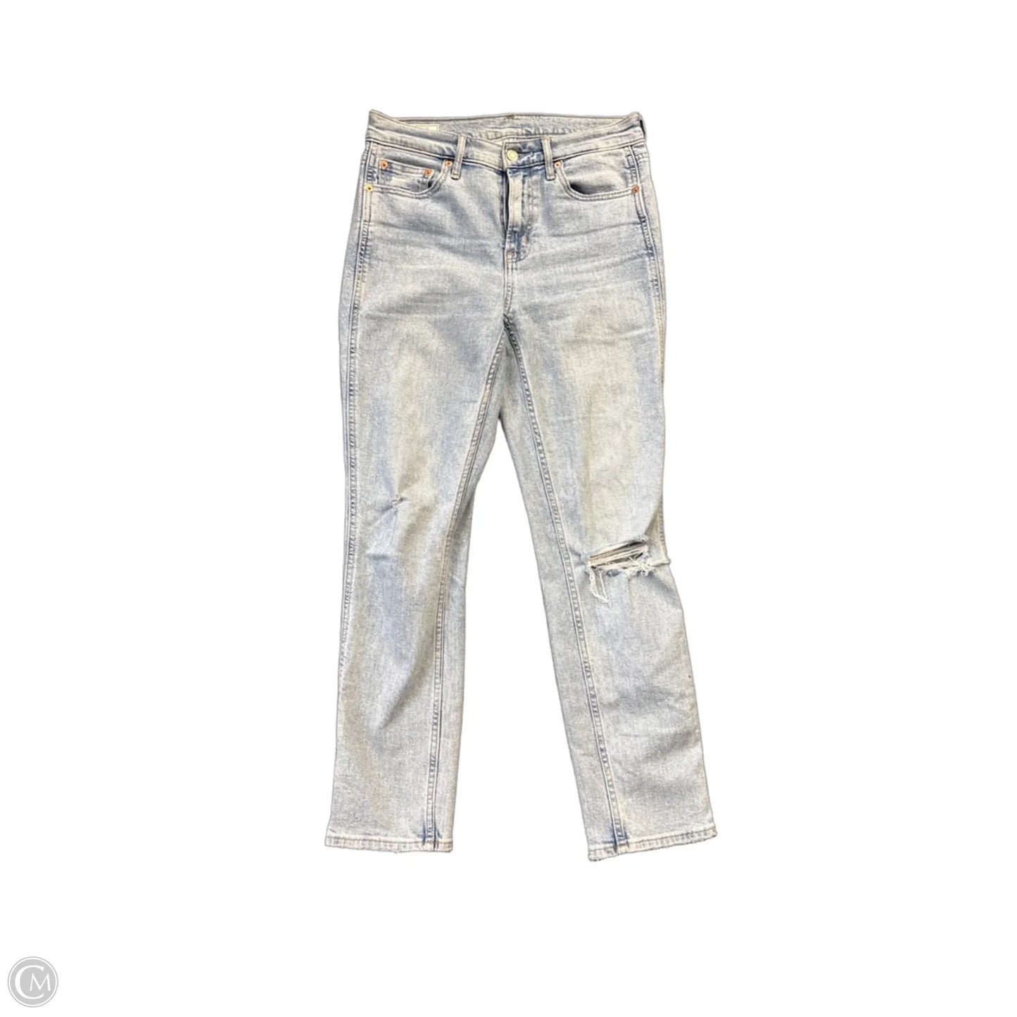 Jeans Straight By Gap In Blue, Size: 4