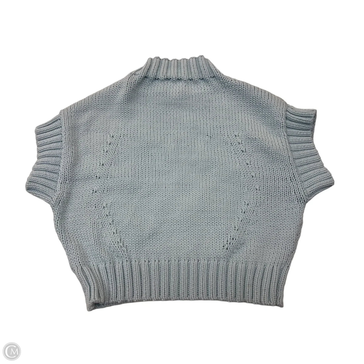 Vest Sweater By Maeve In Blue, Size: S