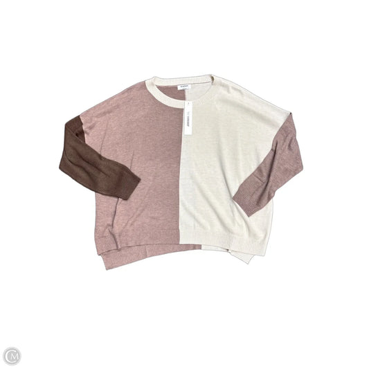 Sweater By Workshop In Tan, Size: L