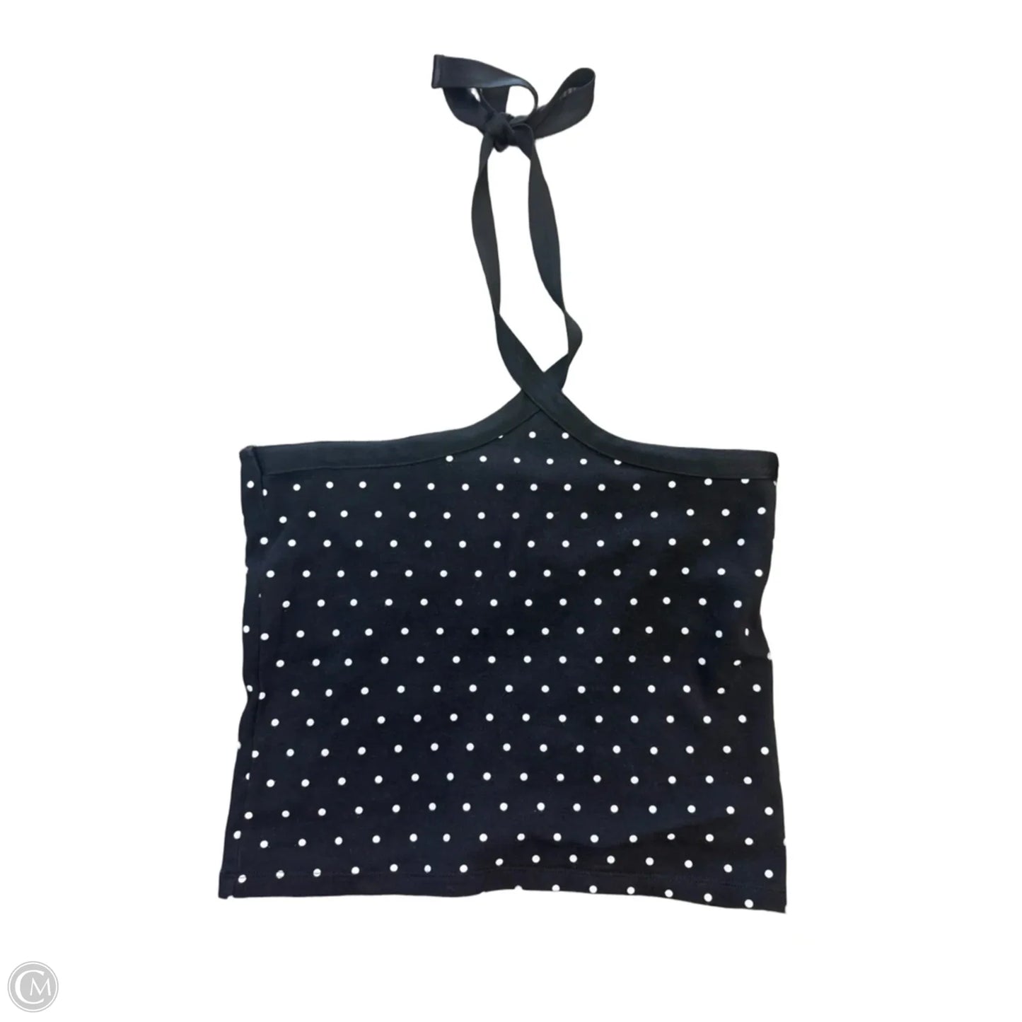 Tank Top By Clothes Mentor In Black & White, Size: M