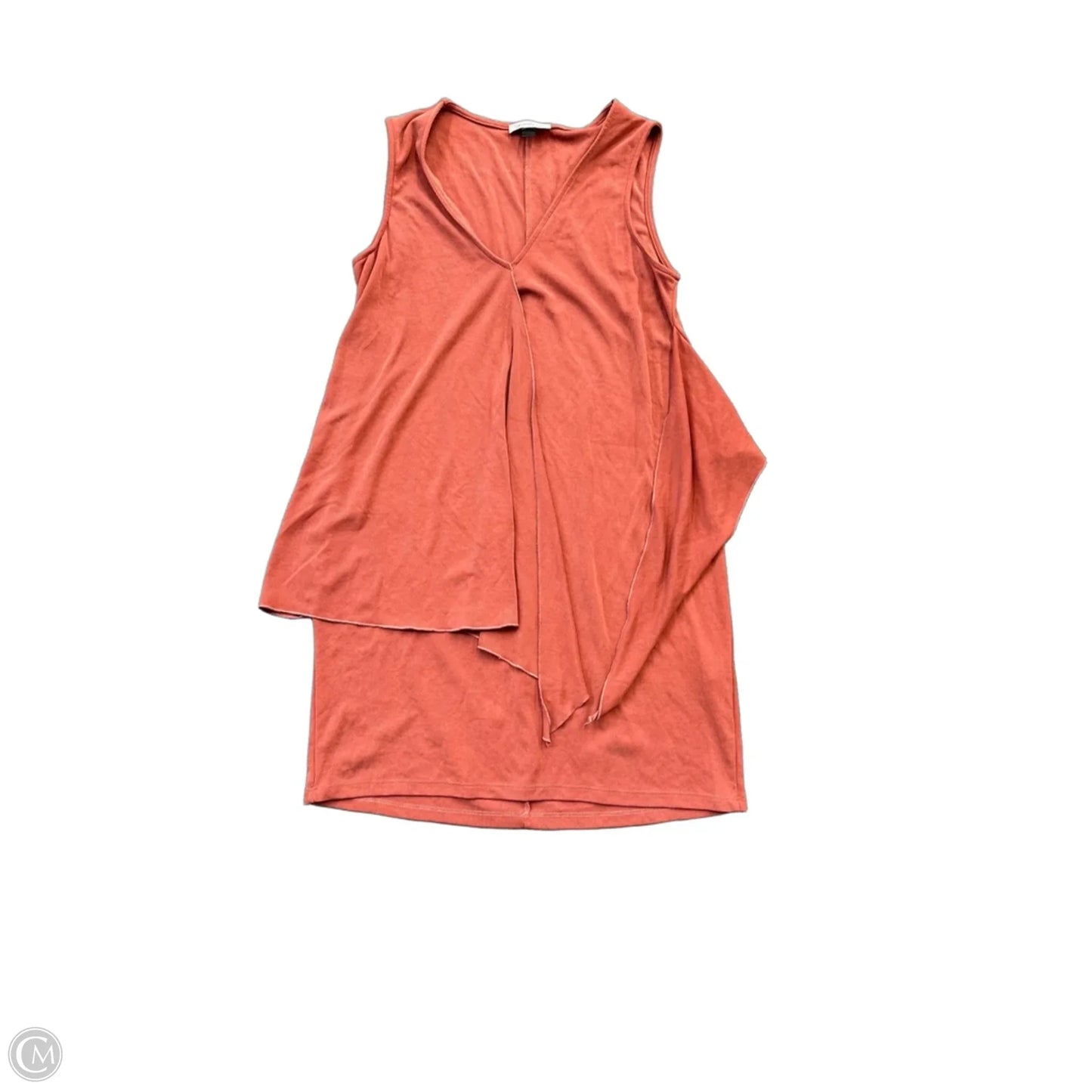 Top Sleeveless By Clothes Mentor In Orange, Size: S