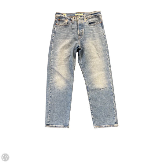 Jeans Straight By Levis In Blue, Size: 4