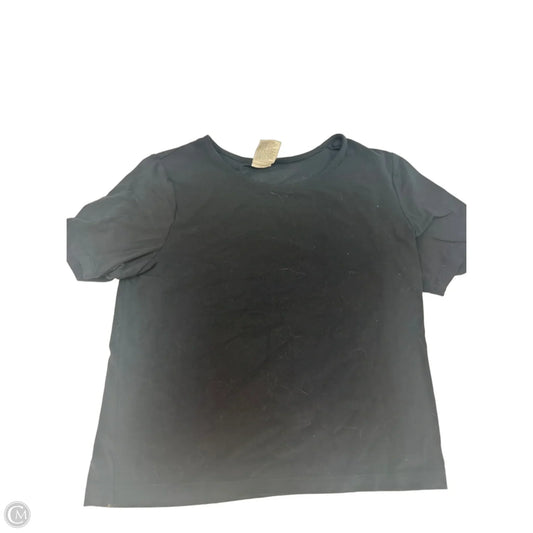 Top Short Sleeve By All In Motion In Black, Size: M