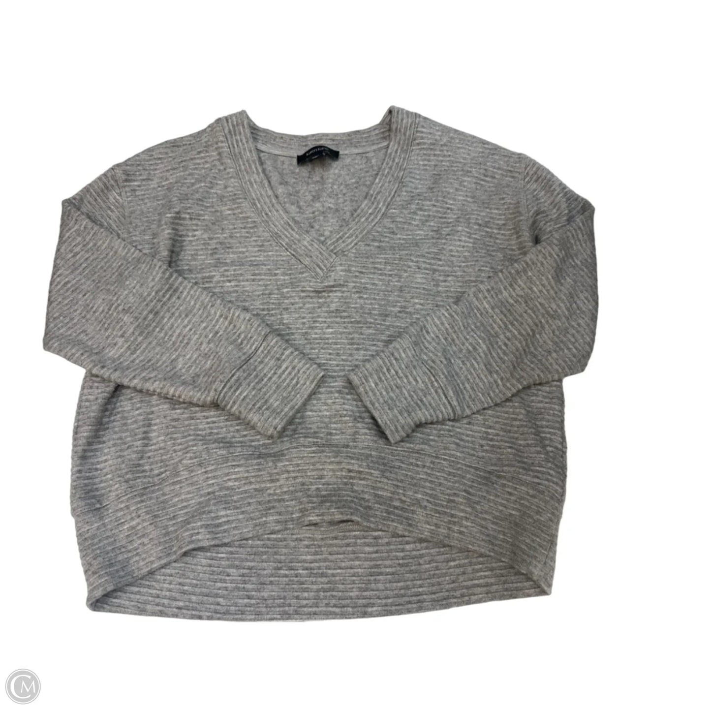 Sweater By Clothes Mentor In Grey, Size: M