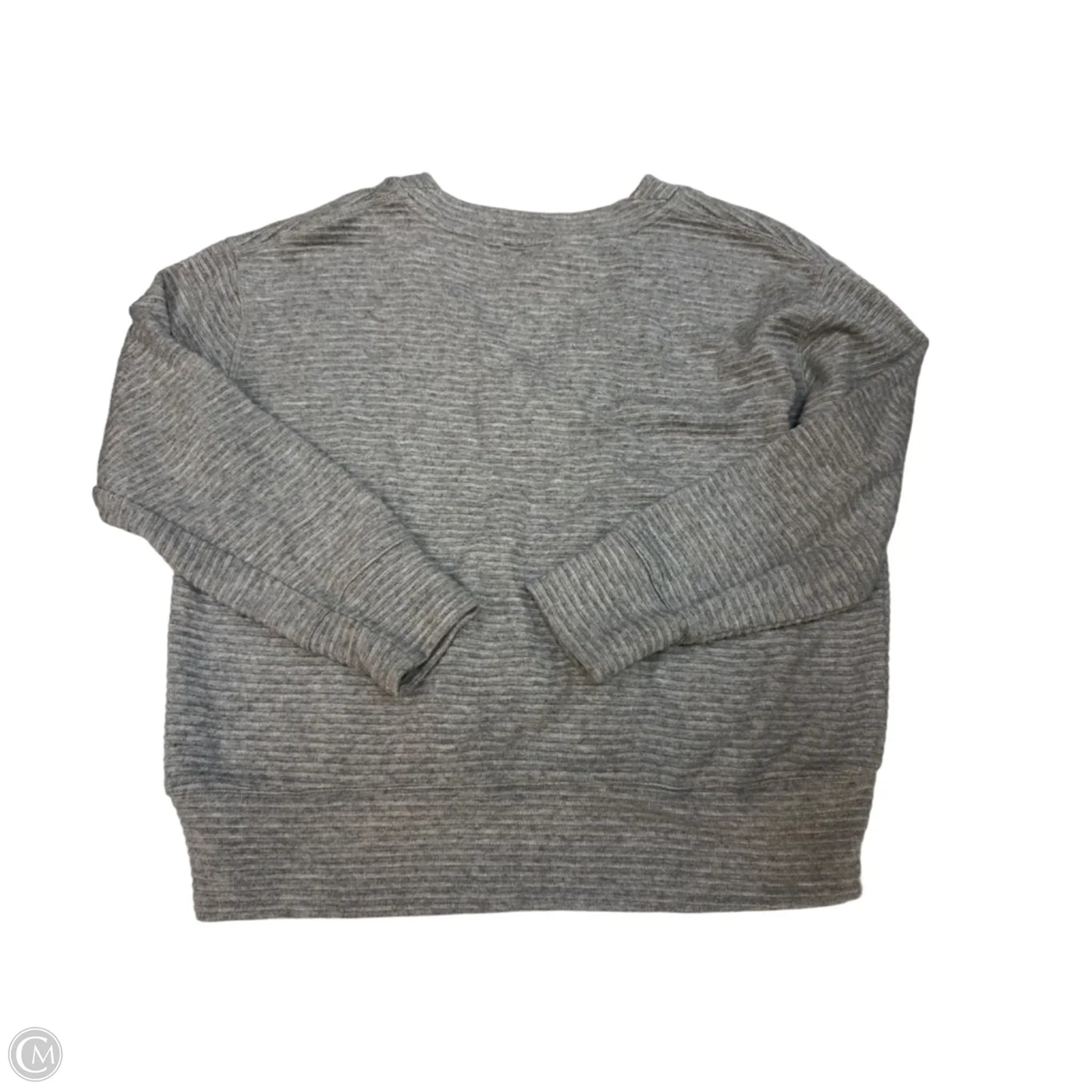 Sweater By Clothes Mentor In Grey, Size: M