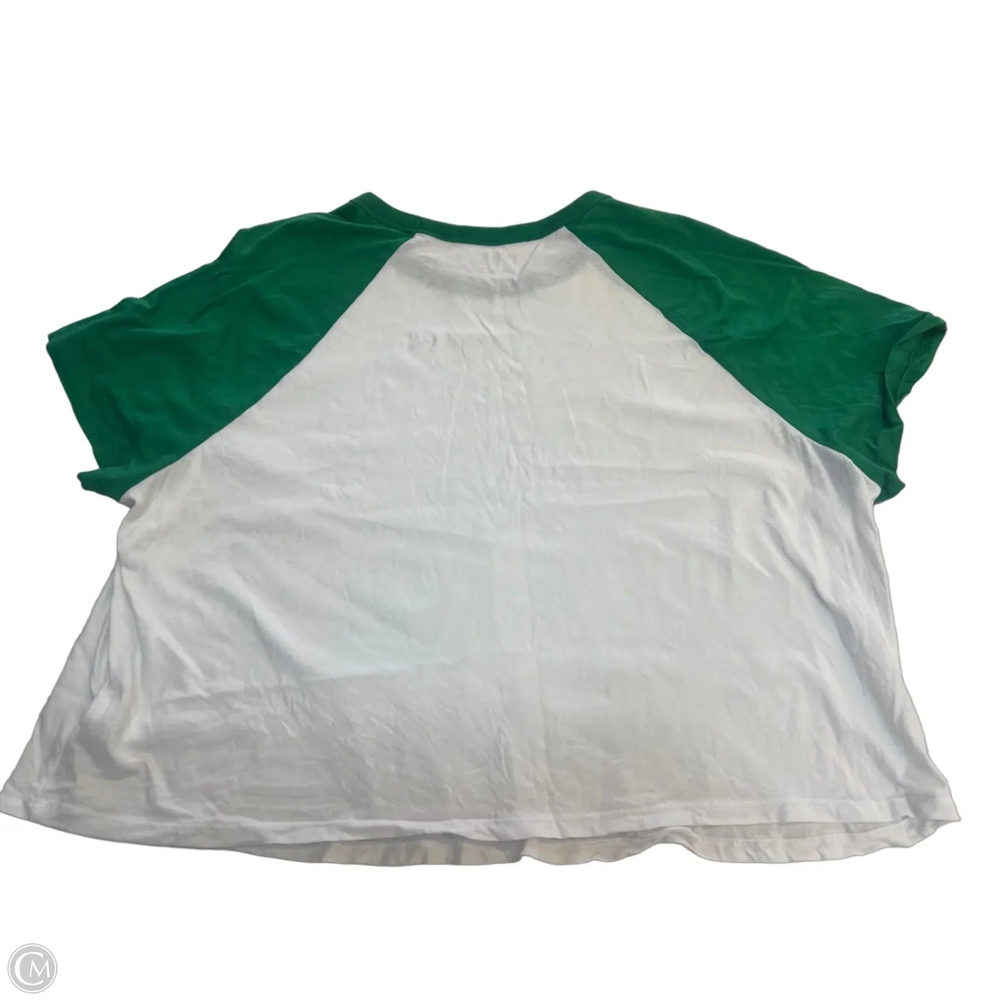 Top Short Sleeve By Old Navy In White, Size: 2x