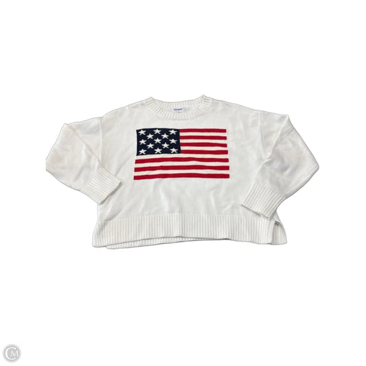 Sweater By Old Navy In White, Size: M