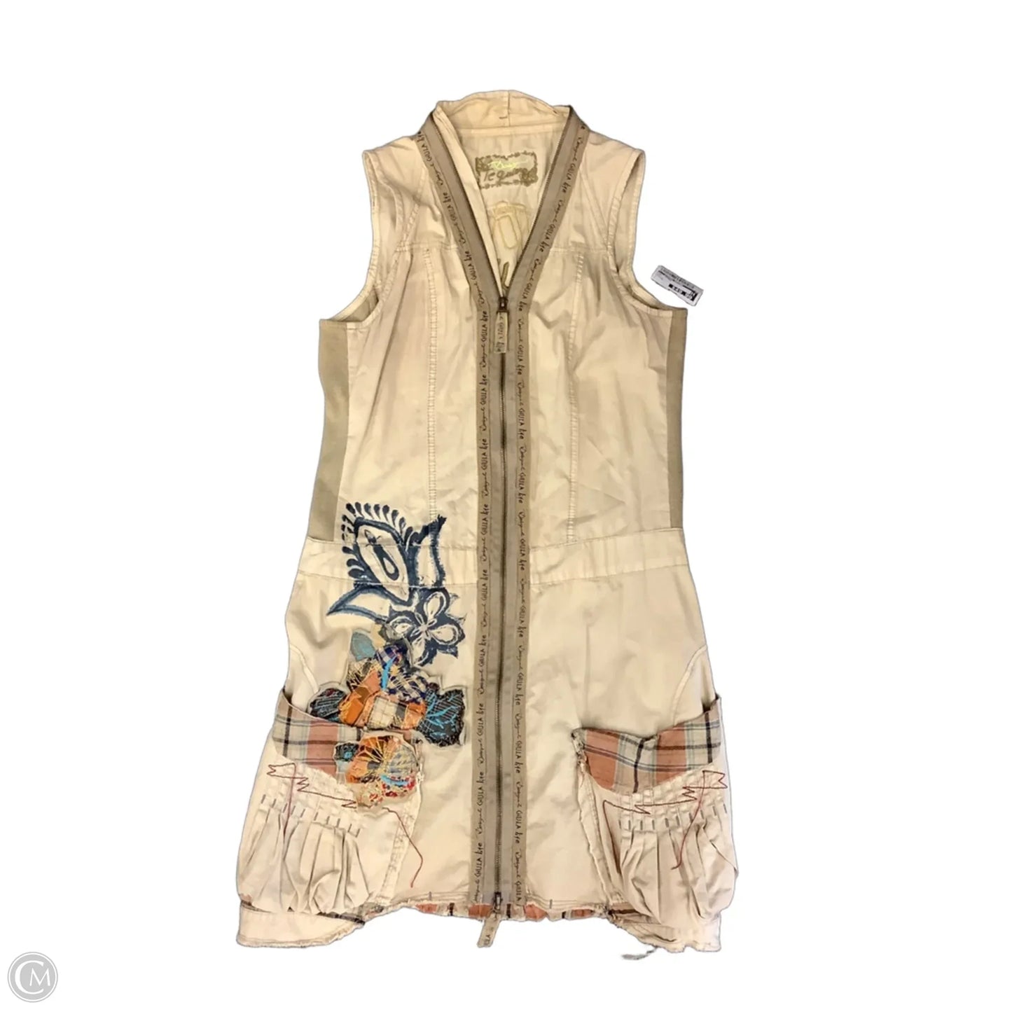 Vest Other By Clothes Mentor In Tan, Size: Xl