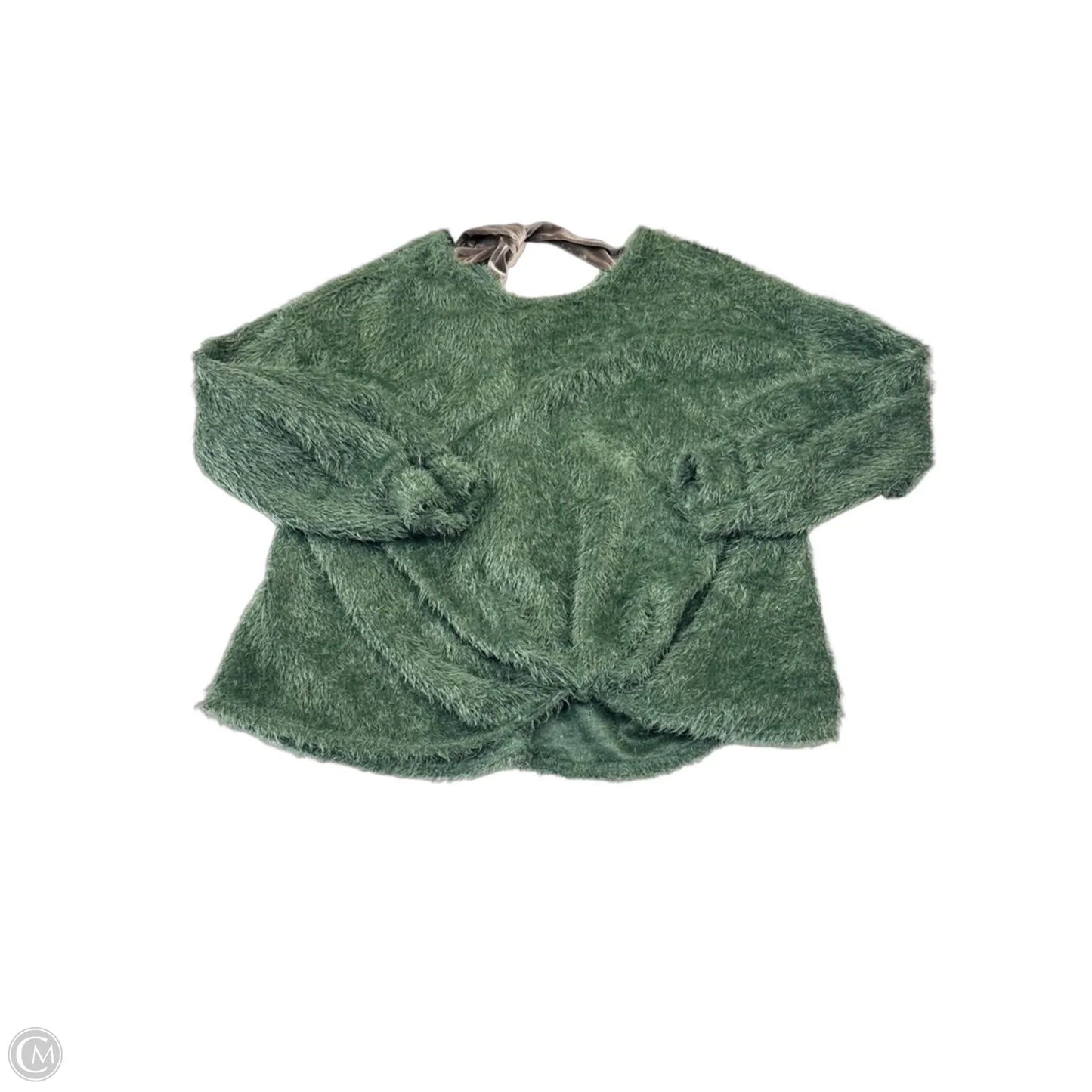 Sweater By Clothes Mentor In Green, Size: M