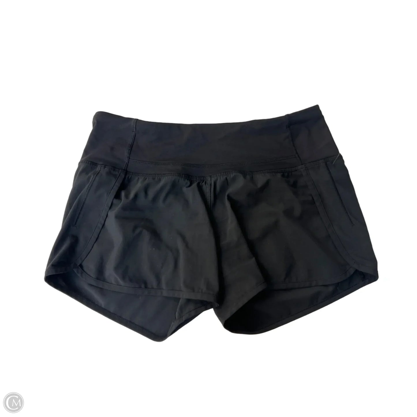 Athletic Shorts By Lululemon In Black, Size: 4