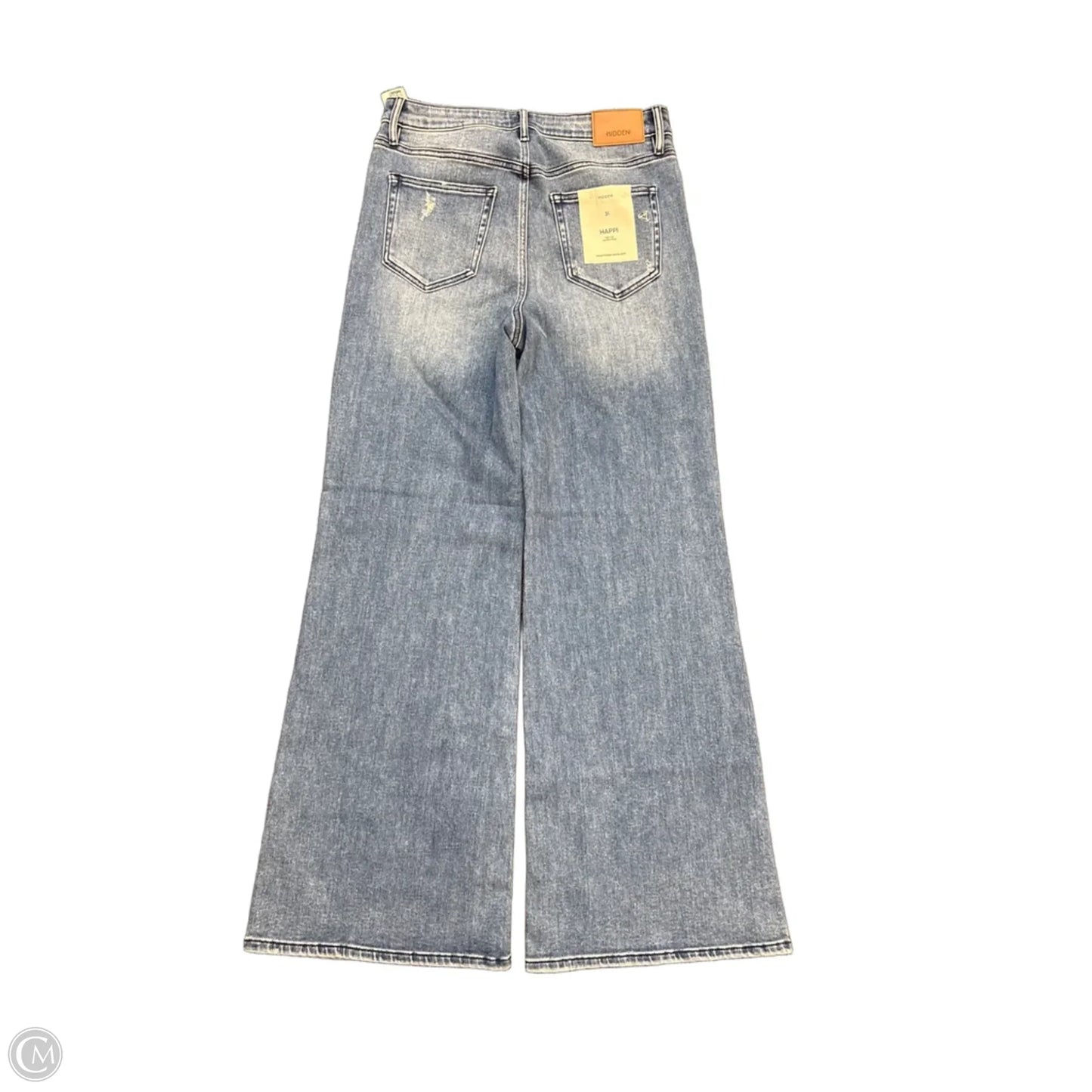 Jeans Wide Leg By Hidden In Blue, Size: 8