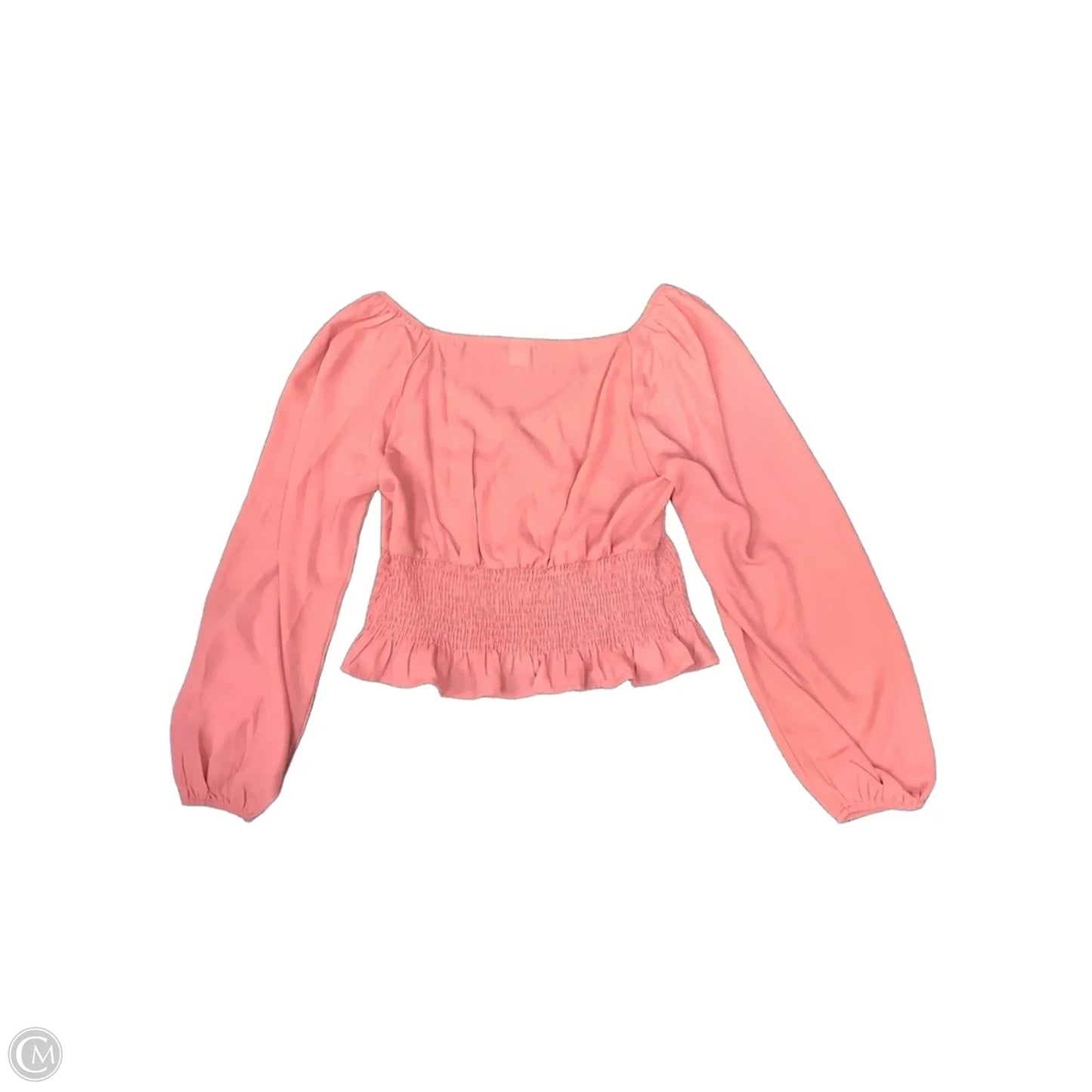 Top Long Sleeve By Sew In Love In Pink, Size: M