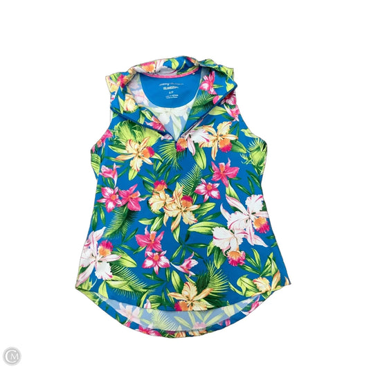 Athletic Top Short Sleeve By Tommy Bahama In Floral Print, Size: Sp