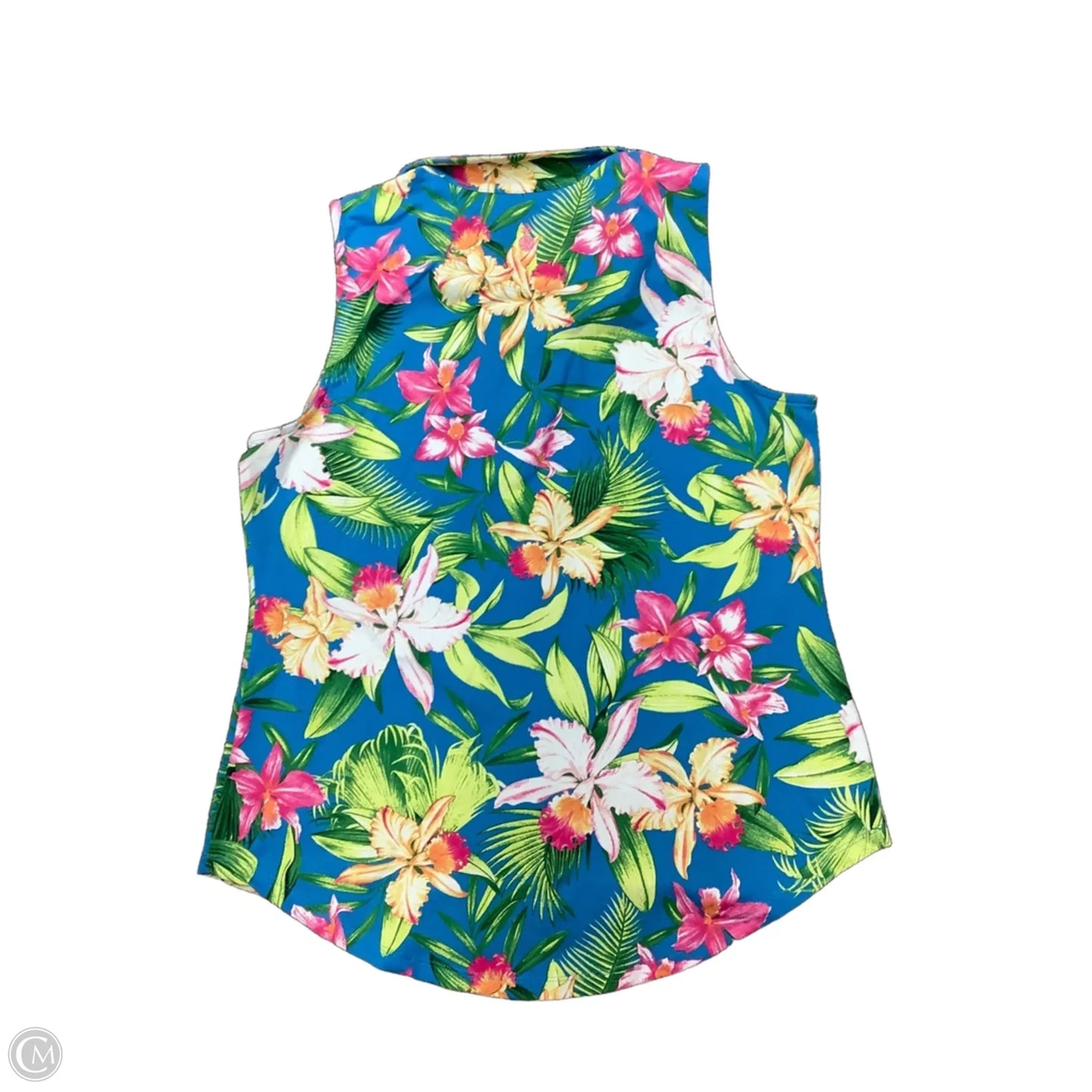 Athletic Top Short Sleeve By Tommy Bahama In Floral Print, Size: Sp