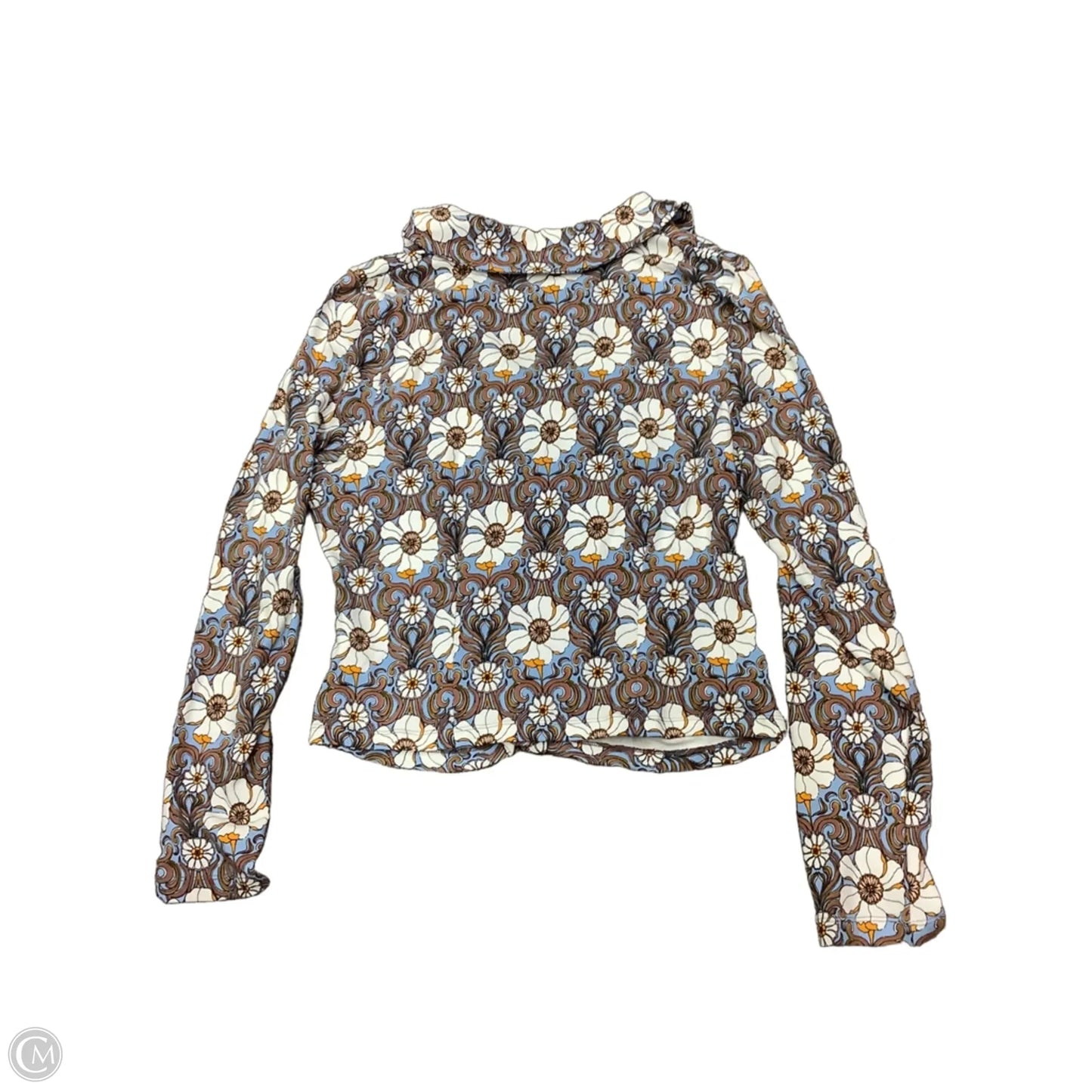 Top Long Sleeve By Maeve In Floral Print, Size: Xl