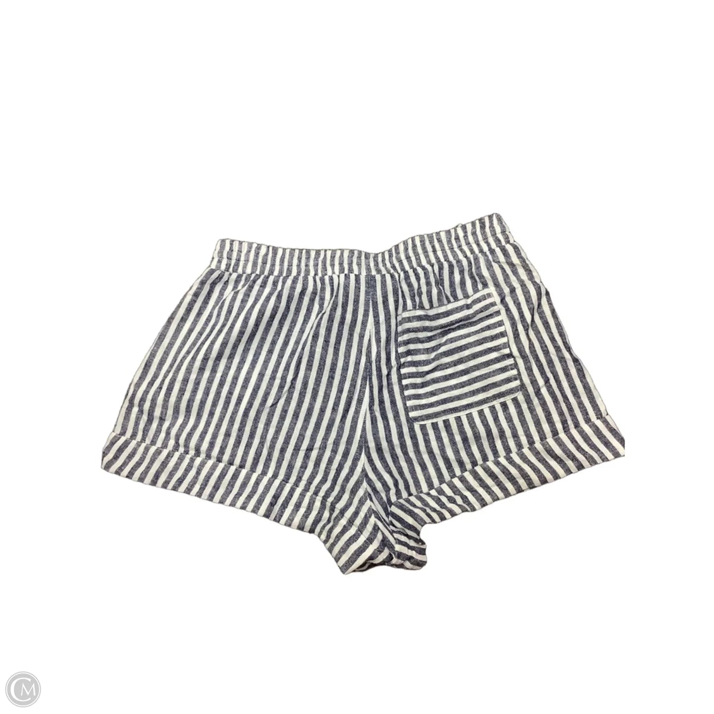 Shorts By Universal Thread In Striped Pattern, Size: M