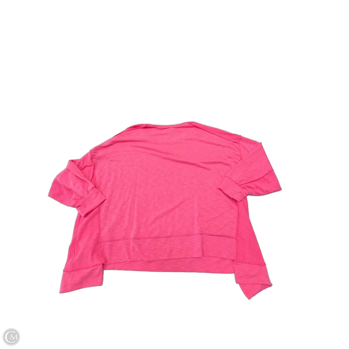 Top Long Sleeve By Bibi In Pink, Size: Xl