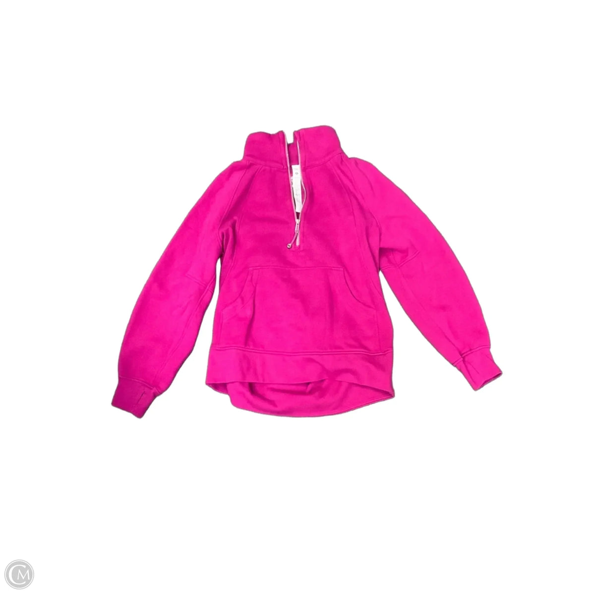 Athletic Sweatshirt Collar By Lululemon In Pink, Size: Xs