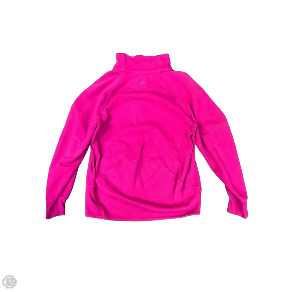 Athletic Sweatshirt Collar By Lululemon In Pink, Size: Xs