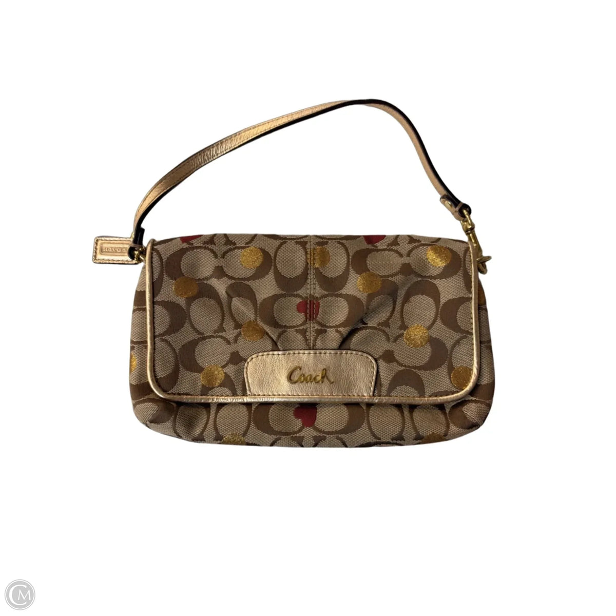 Handbag Designer By Coach, Size: Small