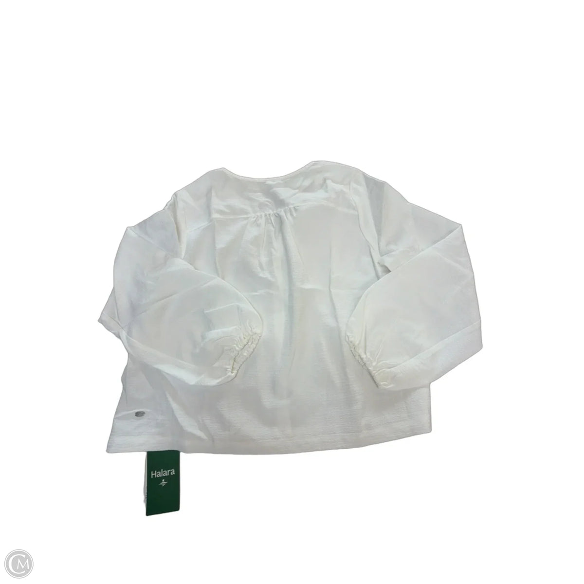 Top Long Sleeve By Halara In White, Size: S