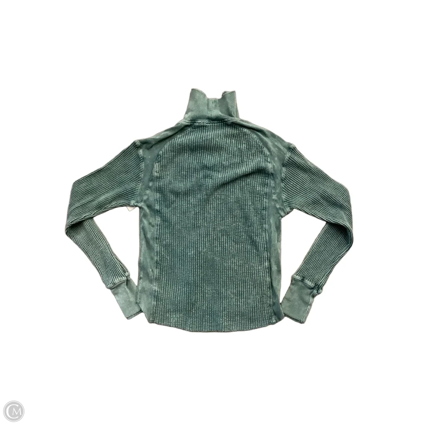 Top Long Sleeve By Free People In Teal, Size: Xs
