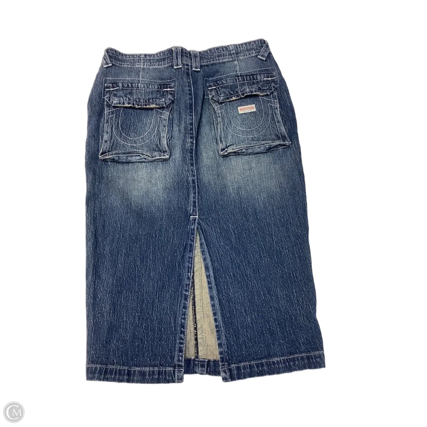 Skirt Midi By True Religion In Blue, Size: 8