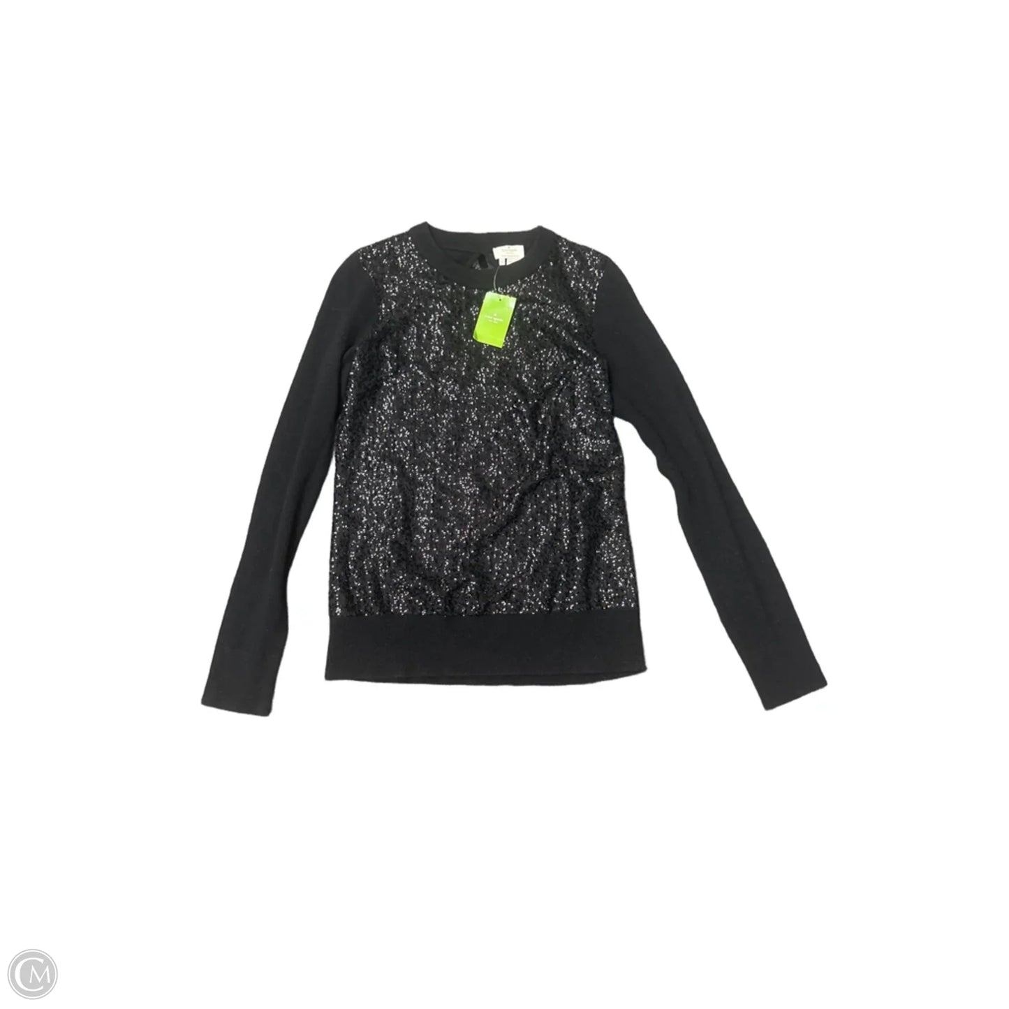 Sweater Designer By Kate Spade In Black, Size: S