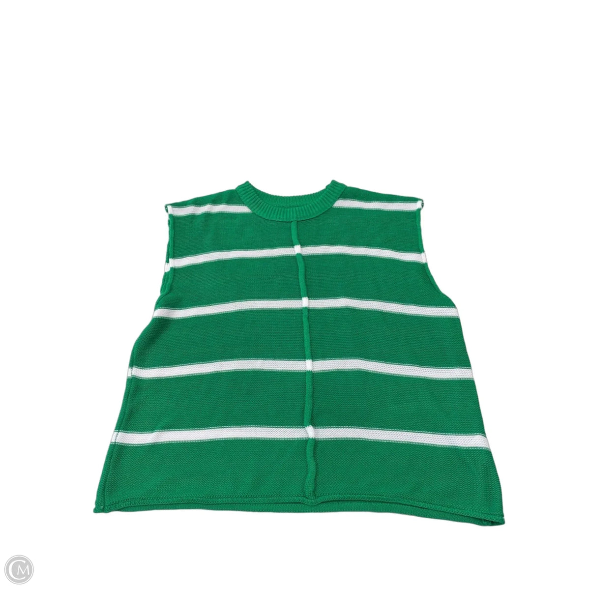 Top Sleeveless By Clothes Mentor In Striped Pattern, Size: M
