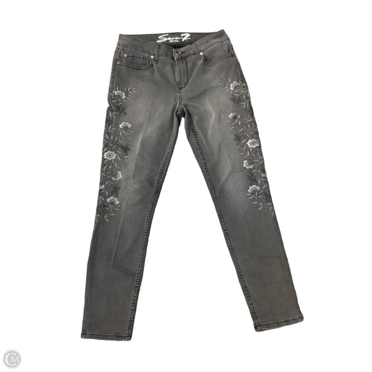 Jeans Skinny By Seven 7 In Black, Size: 10