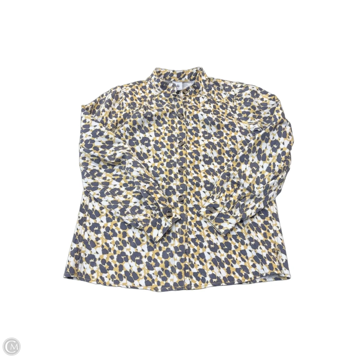 Jacket Shirt By Cabi In Animal Print, Size: S