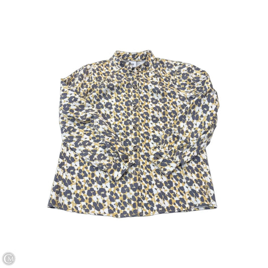 Jacket Shirt By Cabi In Animal Print, Size: S