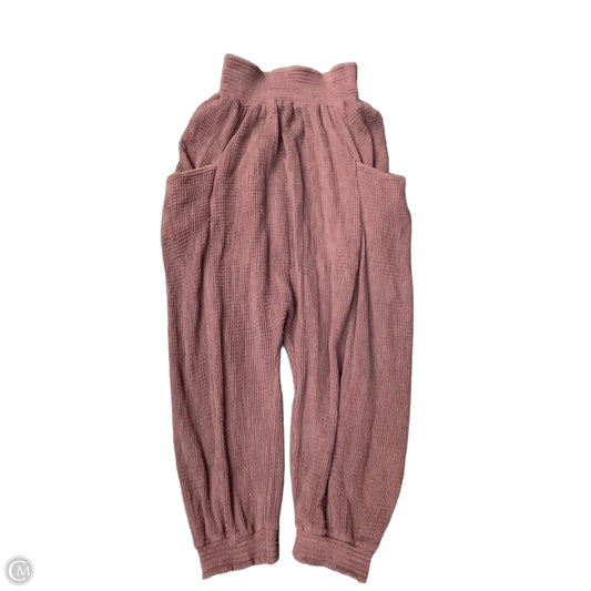 Pants Lounge By Free People In Purple, Size: L