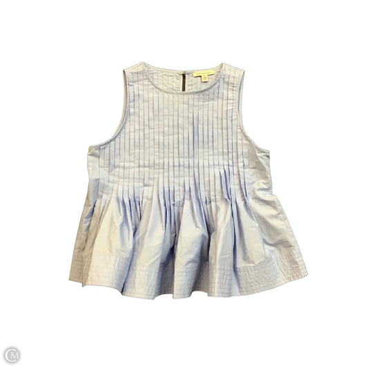 Top Sleeveless By Free Assembly In Blue, Size: S