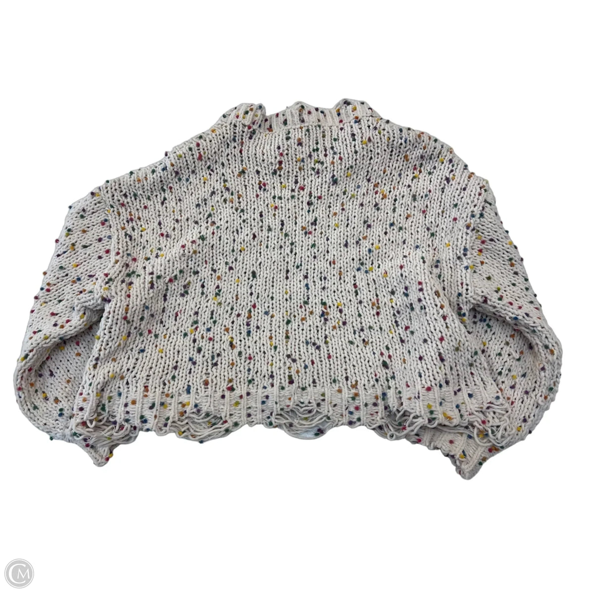 Sweater By Clothes Mentor In Beige, Size: M