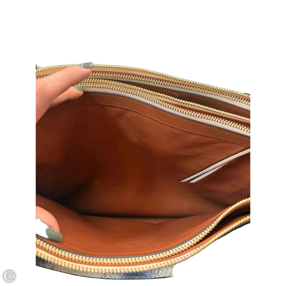 Tote Designer By Coach, Size: Large