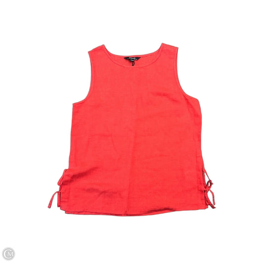 Top Sleeveless By Charlie B In Orange, Size: Xs