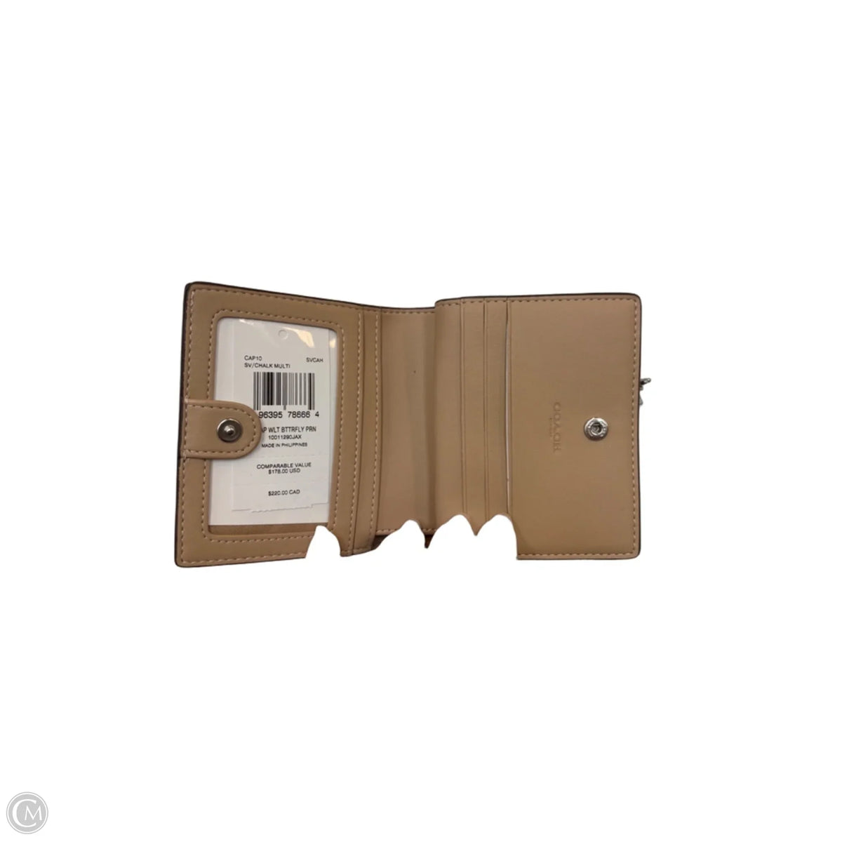 Wallet Designer By Coach, Size: Small