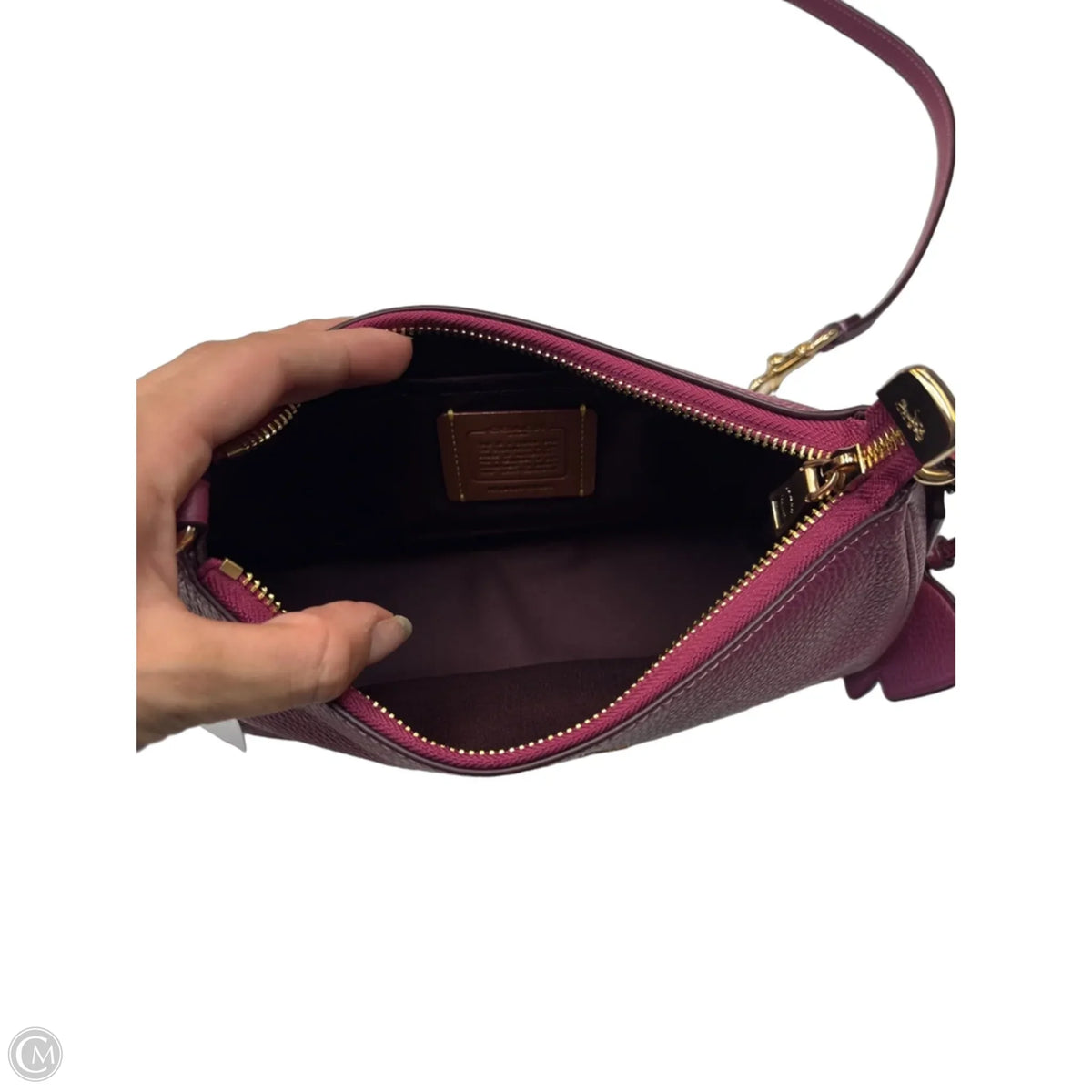Handbag Designer By Coach, Size: Small