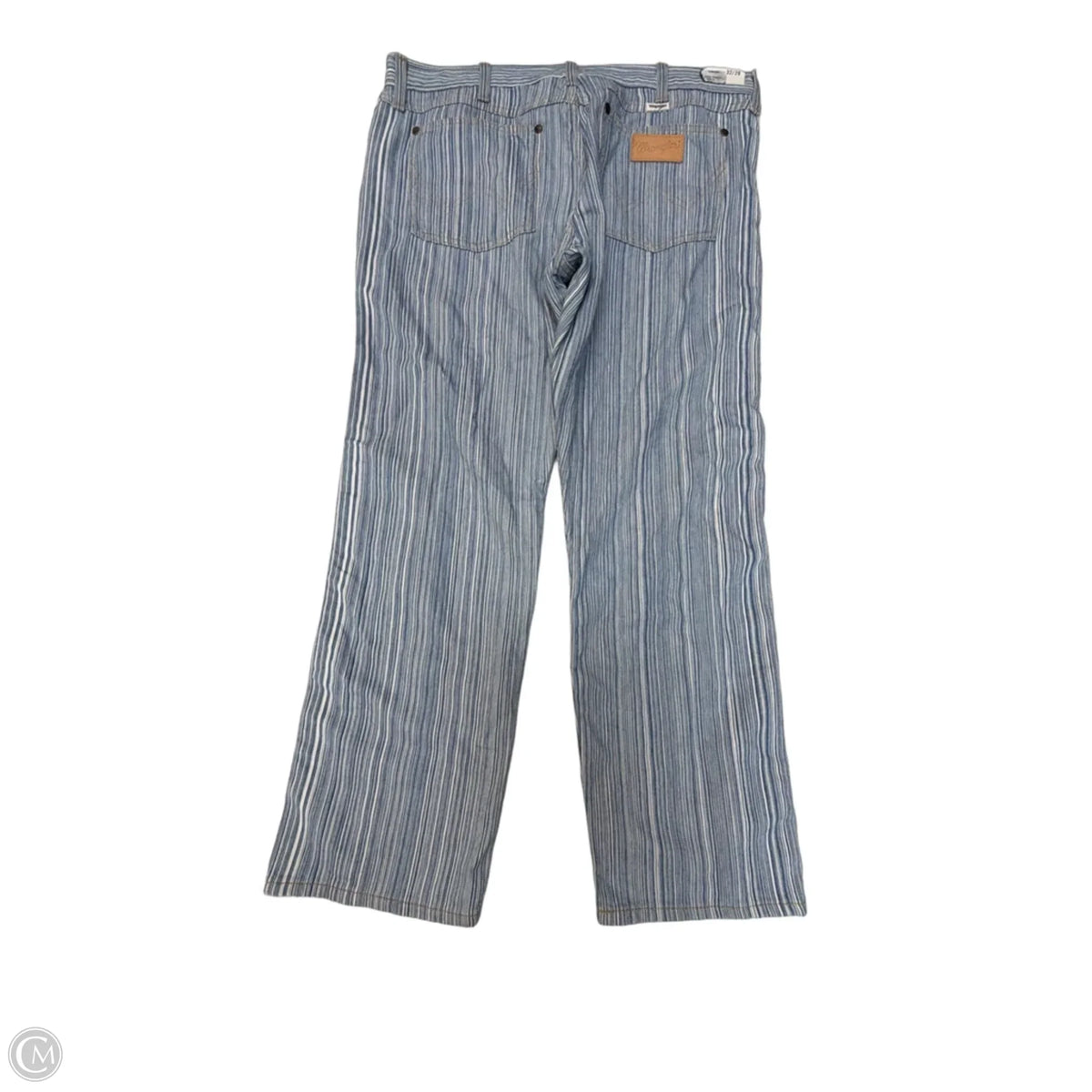 Jeans Straight By Wrangler In Striped Pattern, Size: 6