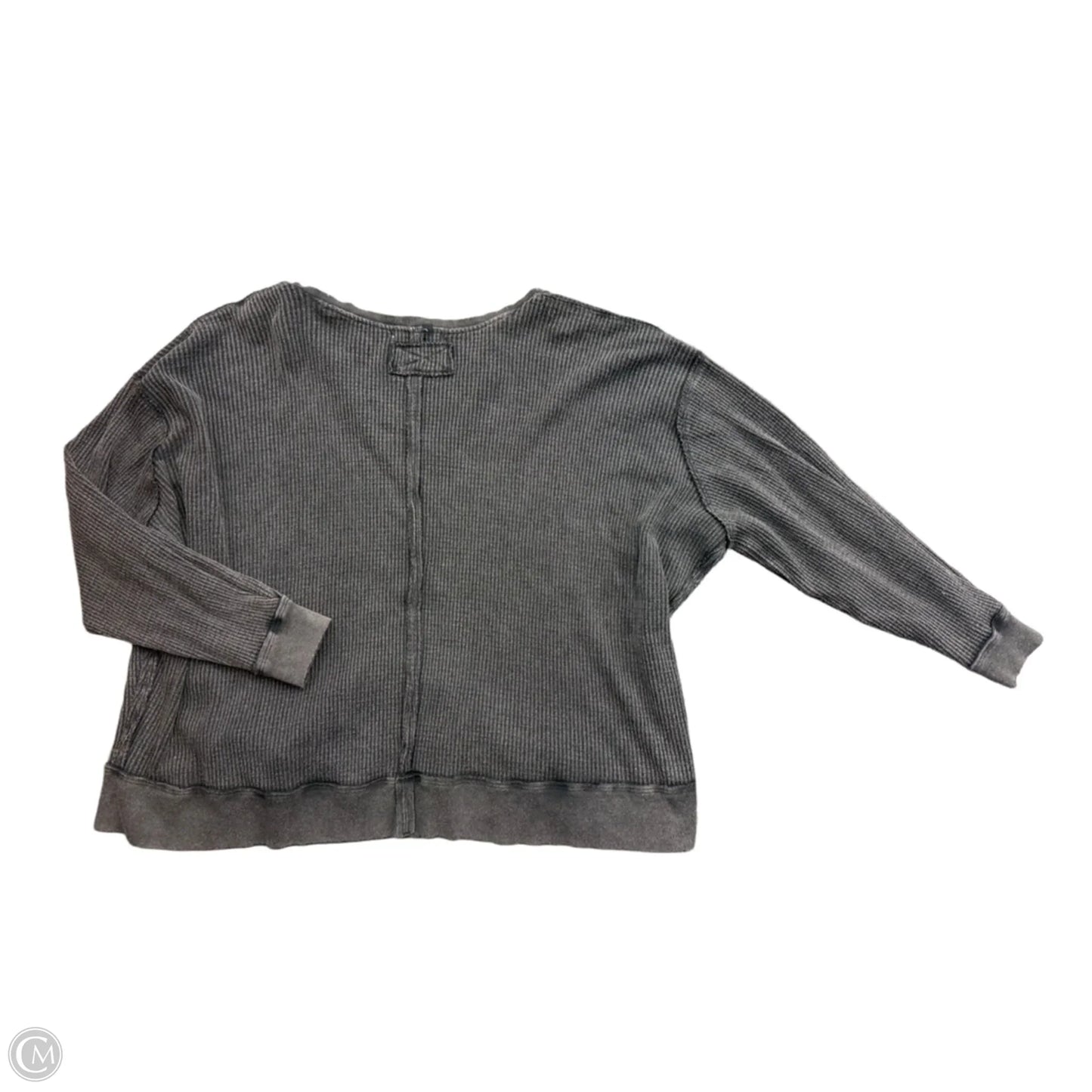 Sweatshirt Collar By We The Free In Grey, Size: L